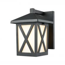 ELK Home Plus 45215/1 - Lawton 1-Light Outdoor Wall Lamp in Matte Black