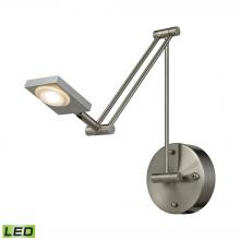 ELK Home Plus 54018/1 - Reilly 1-Light Swingarm Wall Lamp in Brushed Nickel