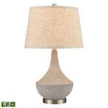 ELK Home Plus 77196-LED - Wendover 25'' High 1-Light Table Lamp - Polished Concrete - Includes LED Bulb