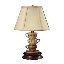 ELK Home Plus 93-10013 - Stacked Tea Cups Accent Lamp