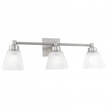 ELK Home Plus 9637-BN-SQ - Matthew 22'' Wide 3-Light Vanity Light - Brushed Nickel