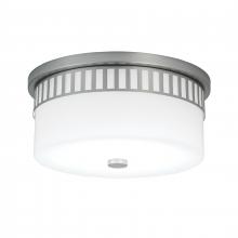 ELK Home Plus 9653-BN-SO - Astor 13.75'' Wide 2-Light Flush Mount - Brushed Nickel