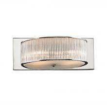 ELK Home Plus BV361-0-15 - Braxton 2-Light Vanity Sconce in Chrome with Clear Crystal Rod Diffusers