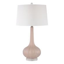 ELK Home Plus D2459 - Abbey Lane Ceramic Table Lamp in Pastel Pink