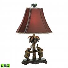 ELK Home Plus D2475-LED - Adamslane 24'' High 1-Light Table Lamp - Bronze - Includes LED Bulb