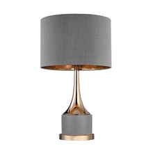 ELK Home Plus D2748 - Gold Cone Neck Table Lamp - Small