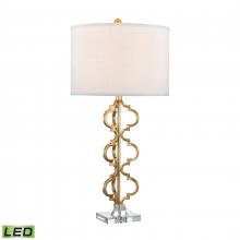 ELK Home Plus D2931-LED - Castile 32'' High 1-Light Table Lamp - Gold Leaf - Includes LED Bulb