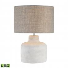 ELK Home Plus D2950-LED - Rockport 17'' High 1-Light Table Lamp - Polished Concrete - Includes LED Bulb