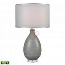 ELK Home Plus D3792-LED - Clothilde 26'' High 1-Light Table Lamp - Gray - Includes LED Bulb
