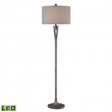 ELK Home Plus D3992-LED - Lightning Rod 66'' High 1-Light Floor Lamp - Pewter - Includes LED Bulb