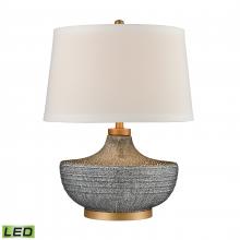 ELK Home Plus D4304-LED - Damascus 23.5'' High 1-Light Table Lamp - Blue - Includes LED Bulb