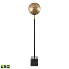 ELK Home Plus H0019-11074-LED - Addy 58'' High 1-Light Floor Lamp - Aged Brass - Includes LED Bulb