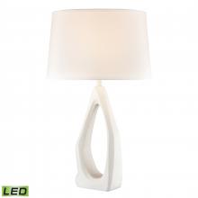 ELK Home Plus H0019-8001-LED - Galeria 31'' High 1-Light Table Lamp - Matte White - Includes LED Bulb