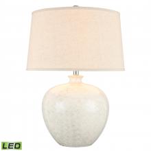 ELK Home Plus H0019-8004-LED - Zoe 28'' High 1-Light Table Lamp - White - Includes LED Bulb