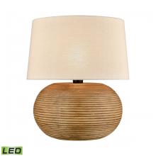 ELK Home Plus H0019-8560-LED - Terran 22'' High 1-Light Outdoor Table Lamp - Natural - Includes LED Bulb