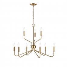 ELK Home Plus H0019-9617 - Genista 28'' Wide 9-Light Chandelier