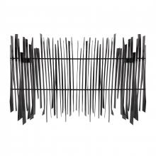 ELK Home Plus H0896-10538 - Ridge Dimensional Wall Art - Black