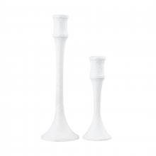 ELK Home Plus H0897-10923/S2 - Miro Candleholder - Set of 2 Plaster White (2 pack)