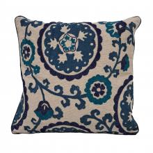 ELK Home Plus HVT0897-10584 - Blue Suzani 20x20'' Pillow - Blue