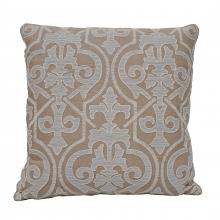 ELK Home Plus HVT0897-9979 - Embroidered Scrollwork 20x20'' Pillow - Tan