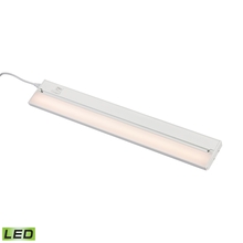 ELK Home Plus LV024RSF - ZeeLED Pro 1-Light Utility Light in White with Diffused Glass - Integrated LED