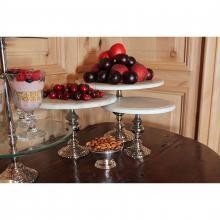 ELK Home Plus MARBLE007-TOP - LARGE NICKEL MARBLE CATERING STAND - TOP