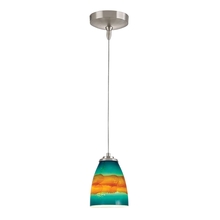 ELK Home Plus PF1000/1-MR16-BN-AS - Low Voltage 1-Light Mini Pendant in Brushed Nickel