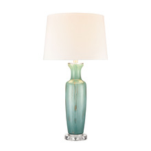 ELK Home Plus S0019-8040 - Abilene glass table lamp in Green; SINGLE PRICE, 2 PER CARTON