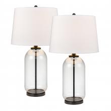 ELK Home Plus S0019-9480/S2 - Lunaria 31'' High 1-Light Table Lamp - Set of 2 Clear