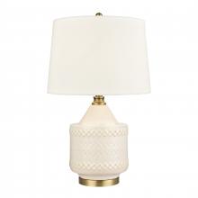 ELK Home Plus S0019-9488 - Buckley 27'' High 1-Light Table Lamp - White