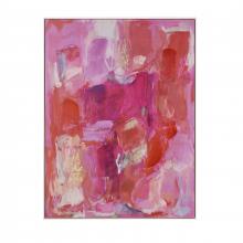 ELK Home Plus S0056-10451 - Pink Flush Abstract Framed Wall Art