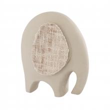 ELK Home Plus S0897-11414 - Amigo Elephant Object - Cream (2 pack) (2 pack)