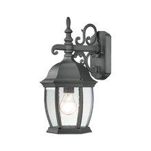 ELK Home Plus SL92287 - Covington 1-Light Outdoor Wall Lantern in Black