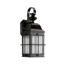 ELK Home Plus TG600176 - Essentials 1-Light Outdoor Wall Sconce in Black