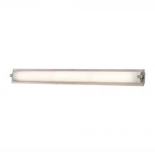 ELK Home Plus WS4525-5-16M - Piper 1-Light Vanity Sconce in Satin Nickel with Frosted Glass - Medium