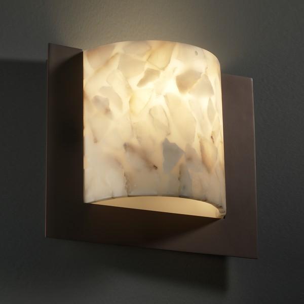 Framed Square 3-Sided Wall Sconce (ADA)
