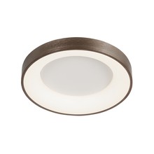 Justice Design Group ACR-4051-OPAL-LTBZ - Sway 19" Round LED Flush-Mount