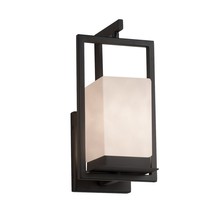 Justice Design Group CLD-7511W-MBLK - Laguna 1-Light LED Outdoor Wall Sconce