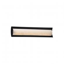 Justice Design Group CLD-8631-MBLK - Lineate 22" Linear LED Wall/Bath