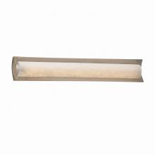 Justice Design Group CLD-8635-NCKL - Lineate 30" Linear LED Wall/Bath