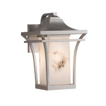 Justice Design Group FAL-7524W-NCKL - Summit Large 1-Light LED Outdoor Wall Sconce
