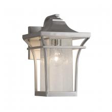 Justice Design Group FSN-7521W-SEED-NCKL - Summit Small 1-Light LED Outdoor Wall Sconce