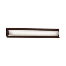 Justice Design Group FSN-8635-WEVE-DBRZ - Lineate 30" Linear LED Wall/Bath