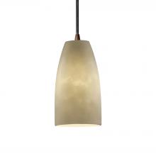 Justice Design Group CLD-8816-28-DBRZ - Small 1-Light Pendant