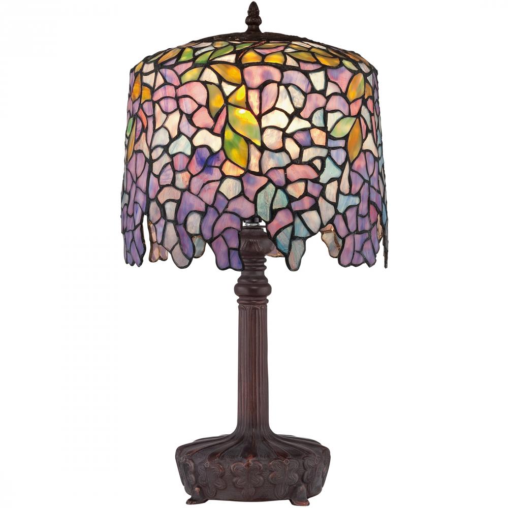 Purple Wisteria Table Lamp