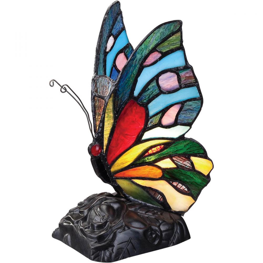 Rainbow Butterfly Table Lamp