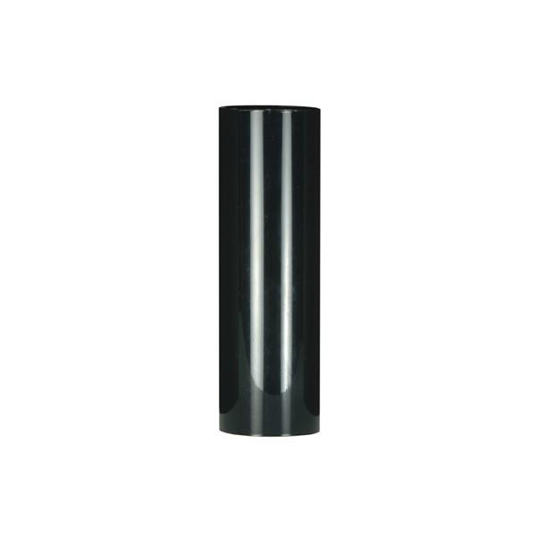 Plastic Candle Cover; Black Plastic; 1-3/16" Inside Diameter; 1-1/4" Outside Diameter;