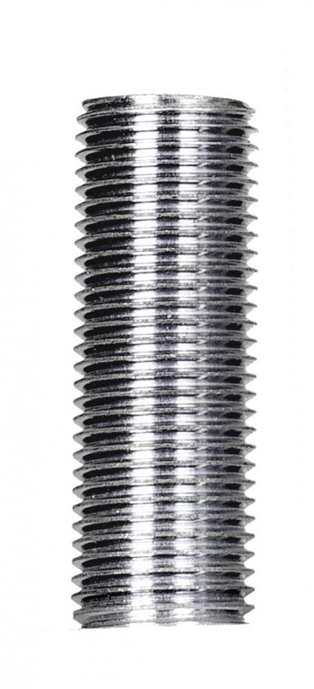 1/8 IP Steel Nipple; Zinc Plated; 11-1/2" Length; 3/8" Wide