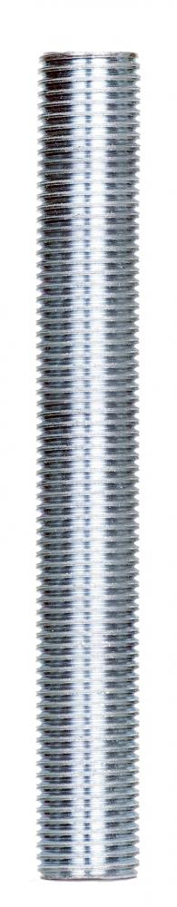 1/4 IP Steel Nipple; Zinc Plated; 3-1/2" Length; 1/2" Wide