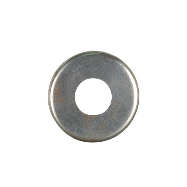 Steel Check Ring; Curled Edge; 1/8 IP Slip; Unfinished; 1-1/2" Diameter